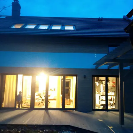 House-1,2km To The Beach; 5 Bedrooms, 3 Bahrooms; Fire Place. Private Sauna! * Wisełka