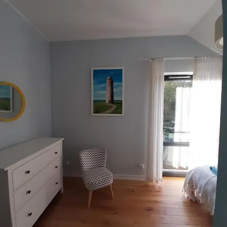 House-1,2km To The Beach; 5 Bedrooms, 3 Bahrooms; Fire Place. Private Sauna! * Wisełka