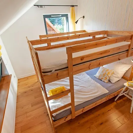 Holiday home House-1,2km To The Beach; 5 Bedrooms, 3 Bahrooms; Fire Place. Private Sauna!